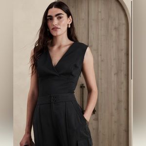 Banana Republic Ponte Bustier Tank